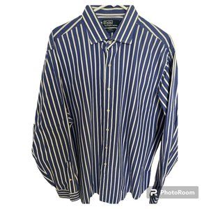 Polo by Ralph Lauren, Men's Long Sleeve Shirt, 17-1/2 XL, Spread Collar